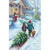 Dimensions Counted Cross Stitch Kit 9"X14"-Christmas Tradition - 2 of 2