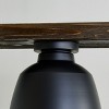 Averni Flush-Mount 1 -Light Pendant Lamp - LT8294 - Black - SEI - 4 of 4