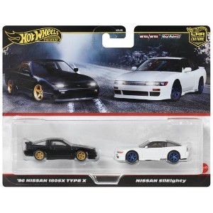 Hot Wheels 1996 Nissan 180SX Type X & Nissan Sileighty Car Culture