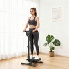 Soozier Foldable Ab Twister Board for Waist with LCD Display, Ab Workout Equipment for Women & Men, Core Fitness Training Ab Workout Equipment, Red - 2 of 4