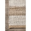 Nuloom Ren Striped Jute Area Rug, 5' x 8', Natural - 4 of 4