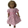 Doll Clothes Superstore Size 5 Matching Girl And Doll Pink Stripe Dresses - 4 of 4