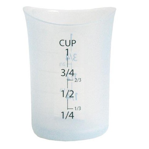 Isi Basics Silicone Flexible Clear Measuring Cup, 1 Cup : Target