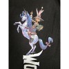 Tiny Tina's Wonderlands Horse Logo Men's Black Sleep Pajama Pants - 2 of 3