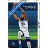 Trends International NBA Minnesota Timberwolves - Karl-Anthony Towns 23 Unframed Wall Poster Prints - 3 of 4
