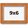 PosterPalooza | Photo Size Flat Brown Picture Frame - UV Acrylic, Foam Board Backing, Hanging Hardware - 2 of 4