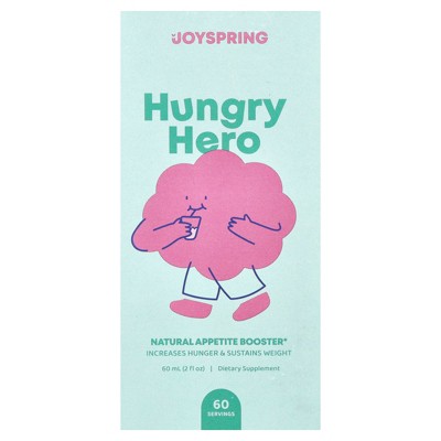 JoySpring Hungry Hero, Natural Appetite Booster, 2 fl oz (60 ml)