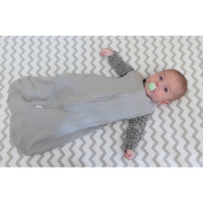 Grey Chevron and Polka Dot Cotton Toddler Crib Sheet Set