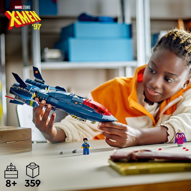 LEGO Marvel X-Men X-Jet Building Toy 76281, 3 of 8