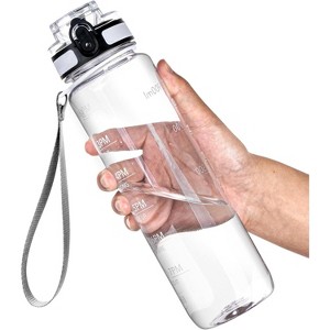 RUMSEM Motivational Sports Water Bottle with Time Marker - 1 of 4
