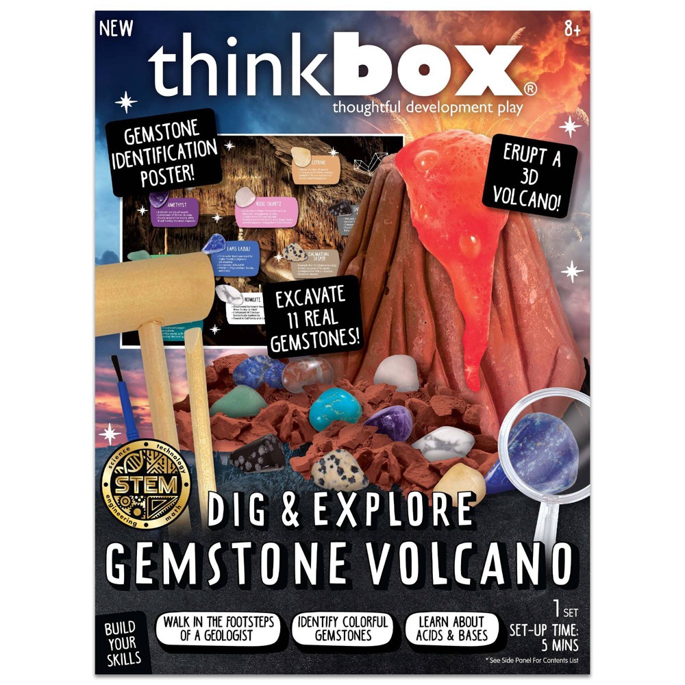 Photos - Educational Toy ThinkBox Gemstone Volcano Science Kit