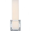 Quoizel Lighting Axis 1 - Light Vanity in  Polished Chrome - 3 of 4