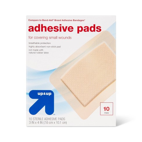  Band-Aid Flexible Fabric Bandages Extra Large All One Size - 10  ct, Pack of 3 : Health & Household