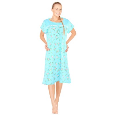 JEFFRICO Womens Short Sleeve Nightgowns Sleepwear Soft Pajama Dress Nightshirts