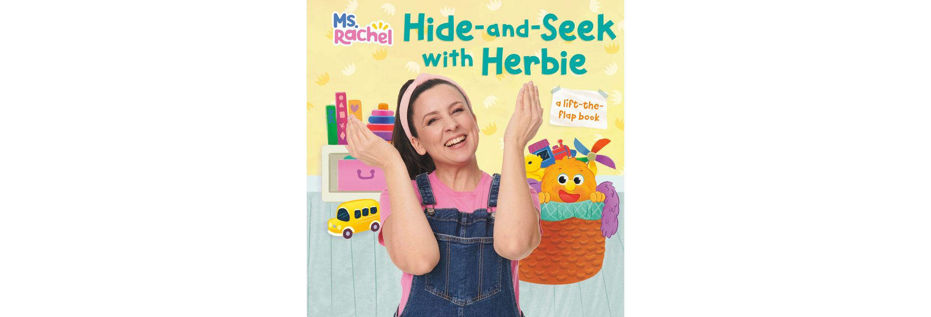Hide and Seek with Herbie - by Ms. Rachel (Board Book)