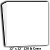 Hamilco White Cardstock Scrapbook Paper 12x12 Heavy Weight 120 lb Cover Card Stock – 25 Pack - 2 of 4