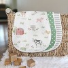 Sweet Jojo Designs Gender Neutral Baby Burp Cloths Farm Animals 3pc - 3 of 4