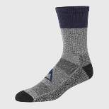 Hanes Premium Men's Marl Explorer Crew Socks 3pk - Gray 6-12