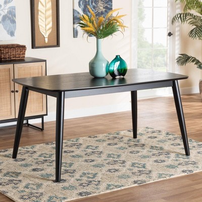 Baxton Studio Flora Wood Dining Table