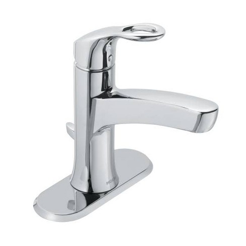 Moen Ws84900 Kleo Single Hole Bathroom Faucet With Metal Pop Up