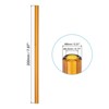 Unique Bargains Borosilicate Long Pipes Industrial Transparent DIY Glass Tubing - 2 of 4