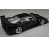 Ferrari F40 LM Black with Silver 5 Spoke Rims "Press Version" (1996) Limited Edition to 40 pieces 1/18 Model Car by Tecnomodel - 2 of 3