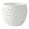 Bubble Texture Planter and Flower Pot for Home Decor - Indoor and Outdoor Use - Perfect Plant Pot for Room, Patio, and Garden Decor - 6" White - 3 of 4