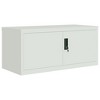 vidaXL File Cabinet Light Gray 35.4 in.x15.7 in.x15.7 in. Steel - 2 of 4