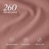 300 Thread Count Organic Cotton Percale Bed Sheet Set by Bare Home - 4 of 4
