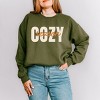 Cozy Season Layered Cursive - Women's Graphic Sweatshirt - 3 of 4