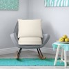 Tangkula 2PCS Deep Seat Chair Cushion Pads Set Indoor/Outdoor w/ Rope Belts - 3 of 4