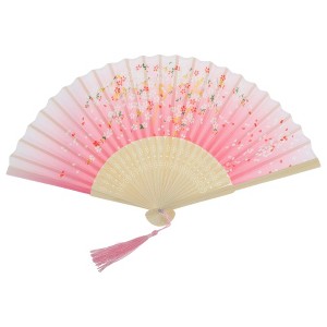 Unique Bargains Halloween Christmas Halloween Christmas Ancient Style Folding Fan 1 Pc - 1 of 4