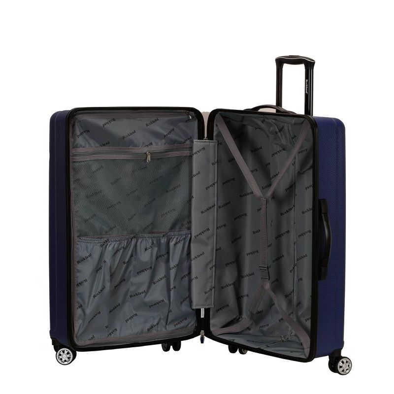 Rockland Skyline 3pc Hardside ABS Non-Expandable Luggage Set, 4 of 9