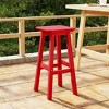 WestinTrends Malibu 24" All Weather Hdpe Outdoor Patio Square Backless Counter Stool - 2 of 4