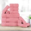 Luxury Cotton Heavyweight Solid Plush Towel Set by Blue Nile Mills - 2 of 4