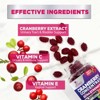 Cranberry Gummies 50:1 Cranberry Extract - Urinary Tract Support Made with 25,000mg, Helps Cleanse & Protect - 120 Gummies - 4 of 4