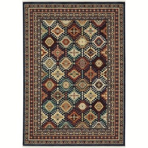 Oriental Weavers Lilihan 003B6 Navy/ Multi Indoor Area Rug - 2' x 3' - 1 of 1
