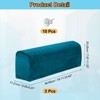 Unique Bargains Non-Slip Washable Couch Sofa Armchair Covers with Twist Pins - 2 of 4