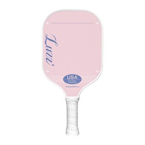 Luzz Kids Pickleball Paddle – Lightweight 6oz Youth Pink Paddle with Comfortable Grip Perfect for Children Beginners - 1 of 4