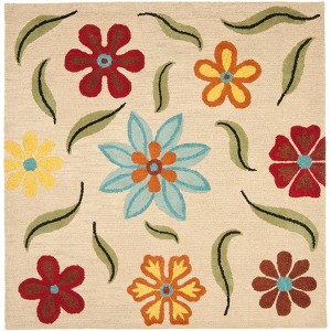 Blossom BLM678 Hand Hooked Indoor Rugs - Safavieh - 1 of 4