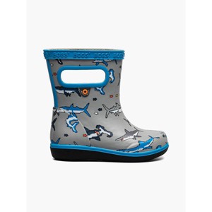 Bogs Footwear Skipper II Pixel Shark Kids Rainboots - 1 of 4