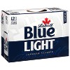 Labatt Blue Light Canadian Pilsener Beer - 12pk/12 fl oz Cans - 4 of 4