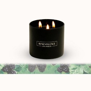 Benevolence LA  Black Wax  Scented Candle - 1 of 4