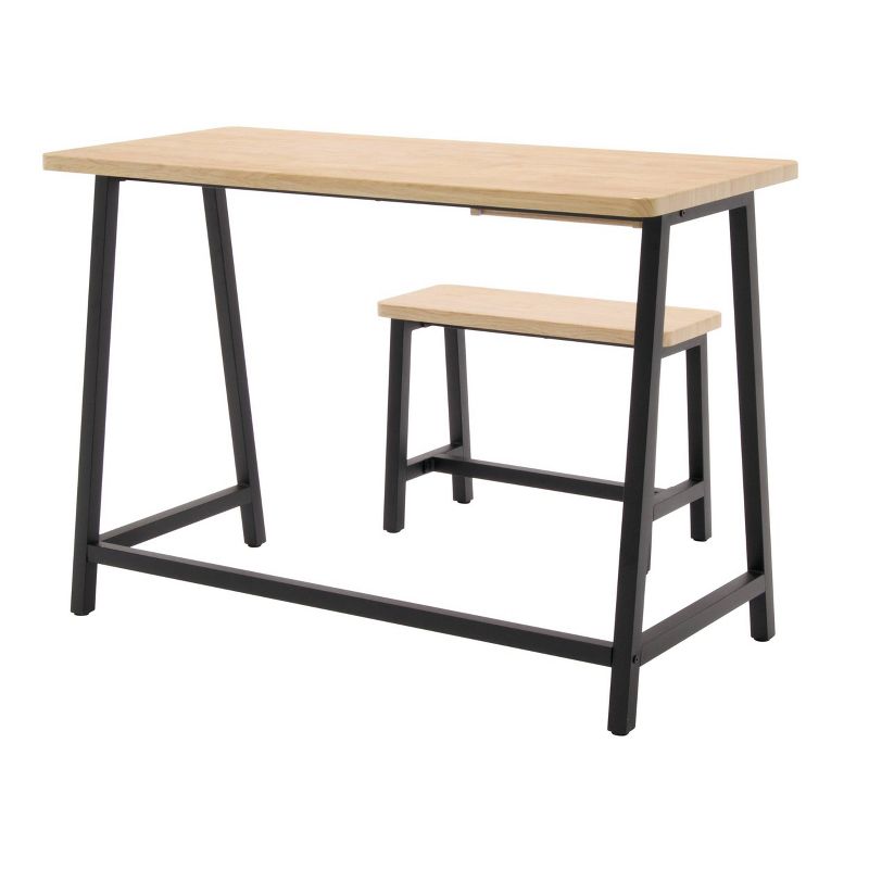 Craft Desk Wood Light Brown - Studio Designs, 6 of 12