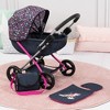 Bayer Design Dolls: Pram Cosy W/ Shoulder Bag in Navy, Hot Pink, Fairy - 4 of 4