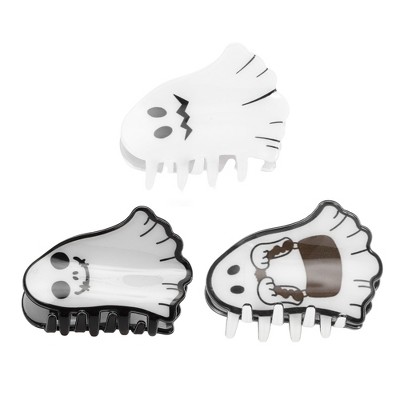 Unique Bargains Halloween Funny Style Hair Clips 3 Pcs