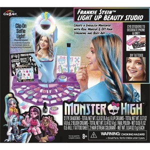 Monster High Frankie Stein Light up Beauty Studio - 1 of 4