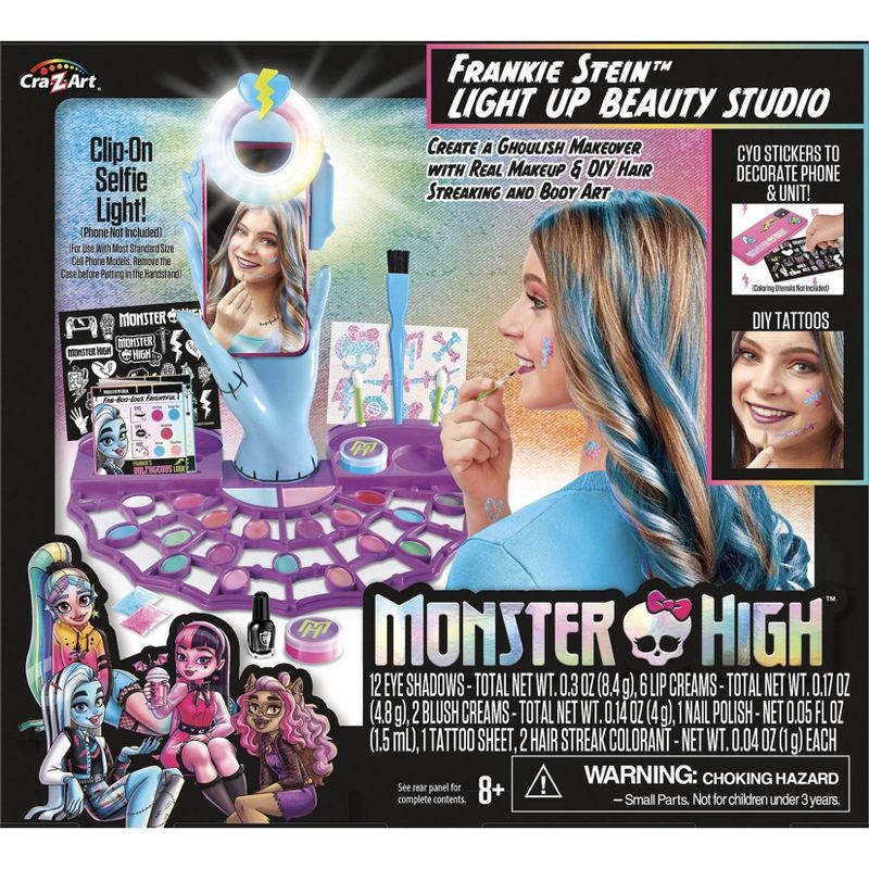 Monster High Frankie Stein Light up Beauty Studio, 1 of 6