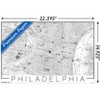 Trends International Philadelphia Map Unframed Wall Poster Prints - 3 of 4