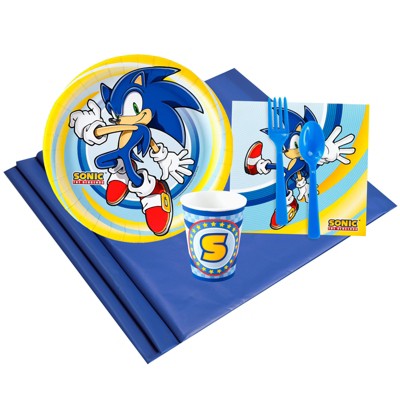 Birthday Express Sonic The Hedgehog Party Pack for 8 Guests
